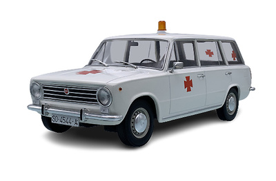 Seat 124 Ambulancia (1968) Triple9 1/18