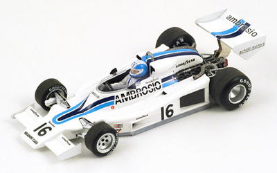 Shadow DN8 "GP. Long Beach" nº 16 Renzo Zorzi (1977) Spark 1/43