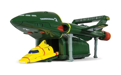 Thunderbirds - Naves Thunderbird 2 y 4 Corgi 1/36
