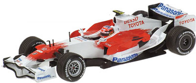 Toyota TF108 "Showcar" nº 12 Timo Glock (2008) Minichamps 1/43