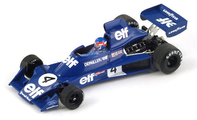 Tyrrell 007 "GP Bélgica" nº 4 Patrick Depailler (1975) Spark 1/43