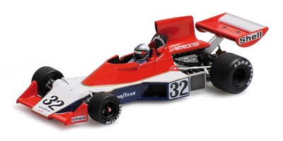 Tyrrell 007 nº 32 Ian Scheckter  (1975) Minichamps 1:43