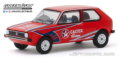 Volkswagen Golf Mk1 "Caltex with Techron" (1975) Greenlight 1/64