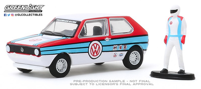 Volkswagen Golf Mk1 "Rabbit" con piloto (1975) Greenlight 1/64