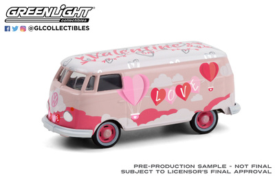 Volkswagen T1 Furgoneta Día de San Valentín Greenlight 1/64