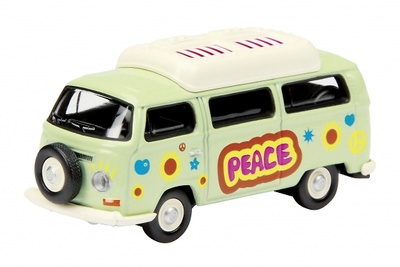 Volkswagen T2a Campingbus "Peace" (1967) Schuco 1/87