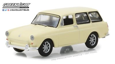 Volkswagen Tipo 3 Familiar (1966) Greenlight escala 1/64