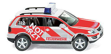 Volkswagen Touareg Bomberos "NOTARTZ 112" Wiking 1/87