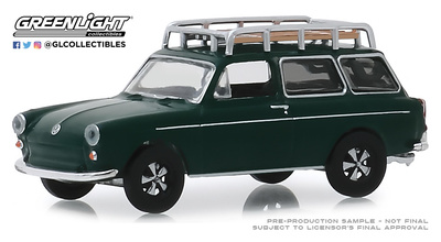 Volkswagen Type 3 Squareback (1969) Greenlight 1/64