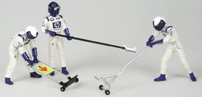 Williams Pitstop Salida (2002) Minichamps 1/43