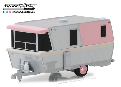 remolque Caravana - Holiday House (1959) Greenlight escala 1/64