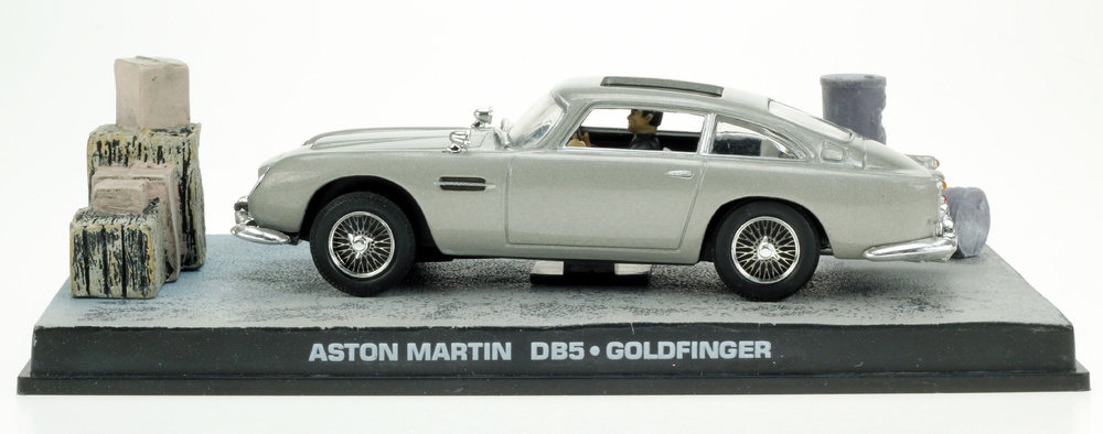 Aston Martin DB5 coche modelo escala 1:43 EAGLEMOSS IXO James Bond buscadores de oro K8 