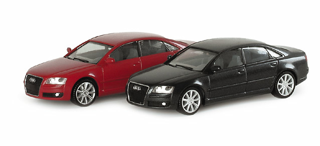 Audi A8 Limousina Facelift (2005) Herpa 023368 1/87 