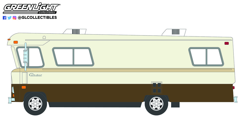 Autocaravana Condor II RV (1972) Greenlight 33200B 1/64 