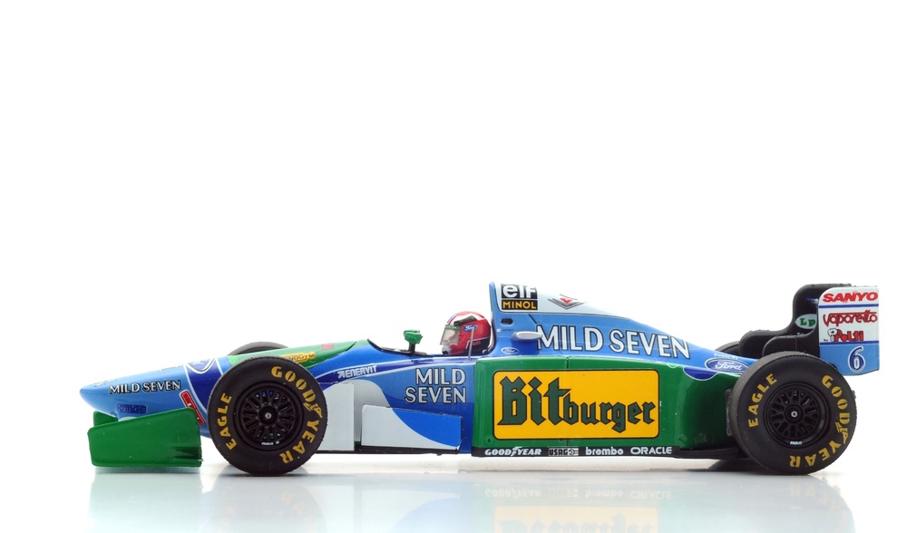 Johnny Herbert-Australiano GP 1994 coche modelo de resina S4484 Benetton B194 