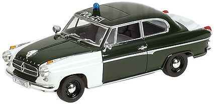 Borgward Isabella (1958) Policia Minichamps 400096090 1/43 