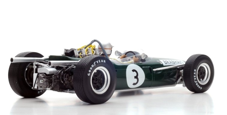 Brabham BT19 nº 3 Jack Brabham (1966) Spark 18S223 1:18 