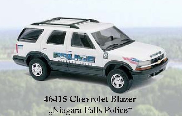 Chevrolet Blazer Policia Niagara Busch 46415 1/87 