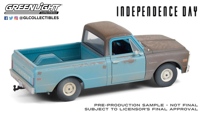 Chevrolet C-10 - Independence Day (1971) Greenlight 84132 1/24 