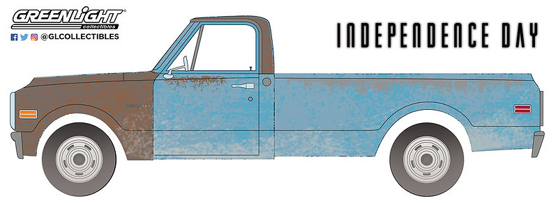 Chevrolet C-10 - Independence Day (1971) Greenlight 84132 1/24 