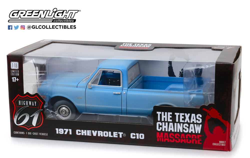 Chevrolet C-10 - La matanza de texas (1974) Greenlight 18014 1/18 