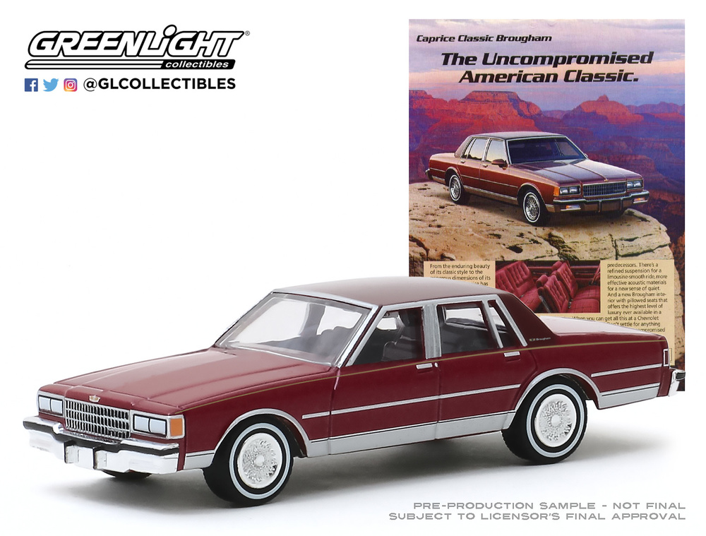 Chevrolet Caprice Brougham (1986) Greenlight 39030F 1/64 