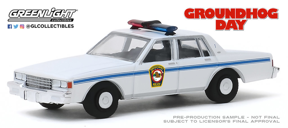 Chevrolet Caprice Police 1980 - Dia de la marmota (1993) Greenlight 44860C 1/64 