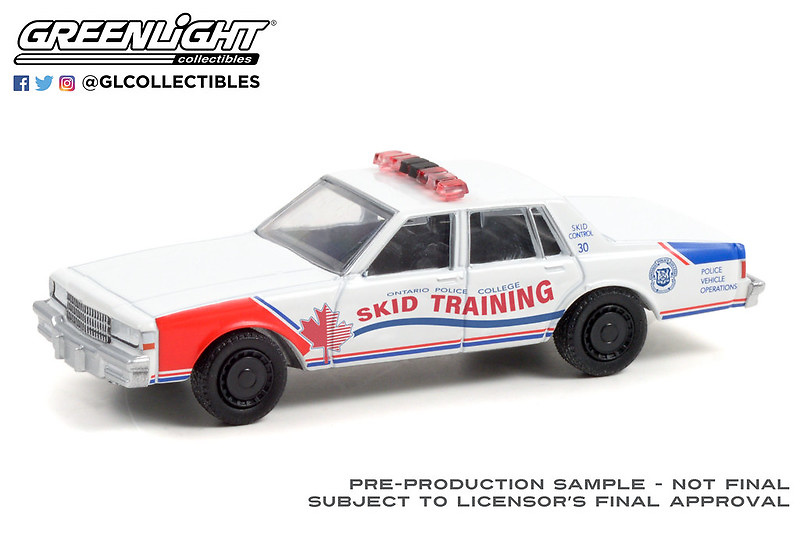 Chevrolet Caprice - Policia de Ontario Greenlight 42970B 1/64 