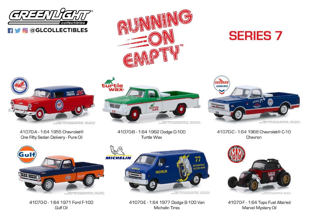 1955 /'55 CHEVY ONE FIFTY SEDAN DELIVERY PURE RUNNING ON EMPTY 7 GREENLIGHT 2019