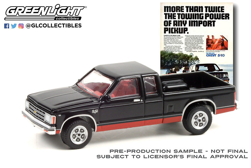 Chevrolet S-10 Maxi-Cab (1983) Greenlight 39080E 1/64 