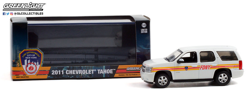 Chevrolet Tahoe FDNY ((2011) Greenlight 86189 1/43 