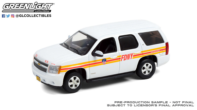 Chevrolet Tahoe FDNY ((2011) Greenlight 86189 1/43 