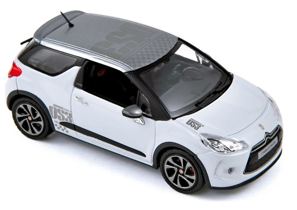 Coches En Miniatura Citroën DS3 Crossback - Scale 1:64, 4 Unidades, 7.5 Cm, Norev 019712