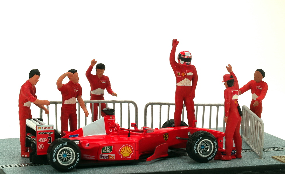 Diorama Ferrari F1-2000 