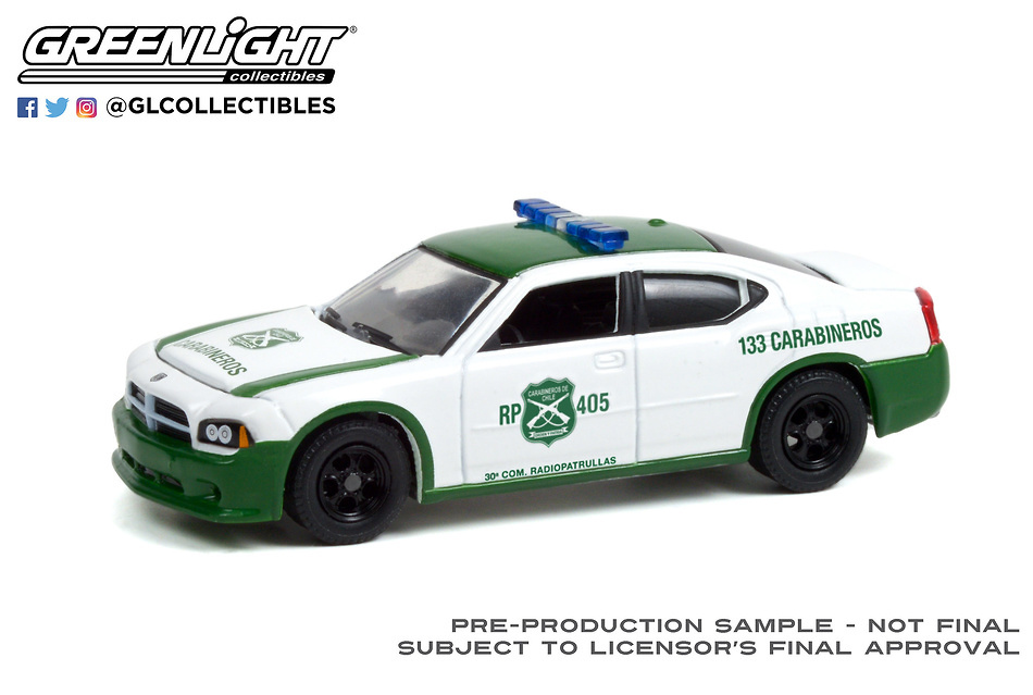 Dodge Charger Carabineros de Chile (2006) Greenlight 30270 1/64