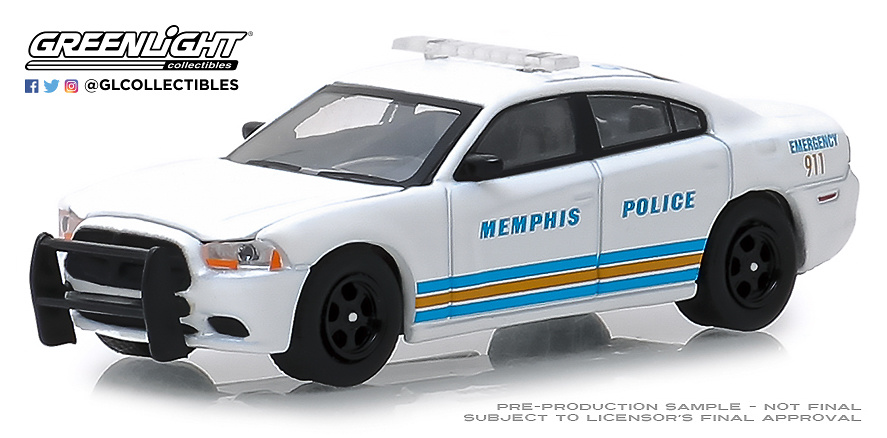 Dodge Charger - Policía de Memphis (Tennesse) (2011) Greenlight 42880E 1/64 