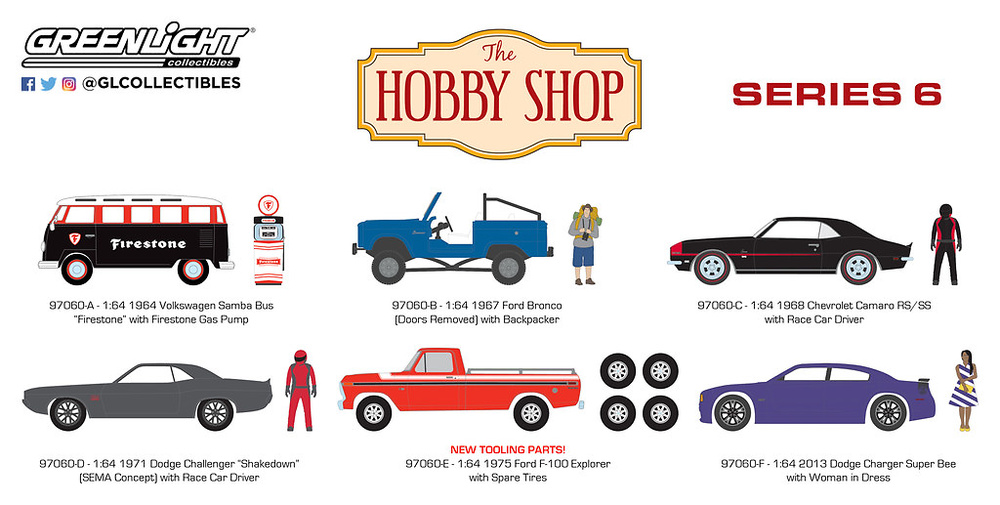 The Hobby Shop Series 6 Greenlight 97060 1/64 