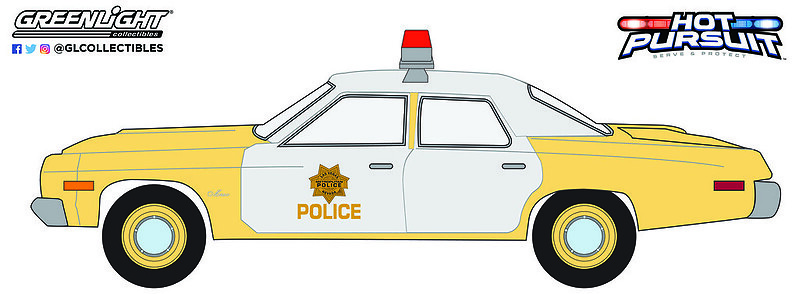 Dodge Monaco - Las Vegas Metropolitan Police Department (1974) Greenlight 32960A 1/64 