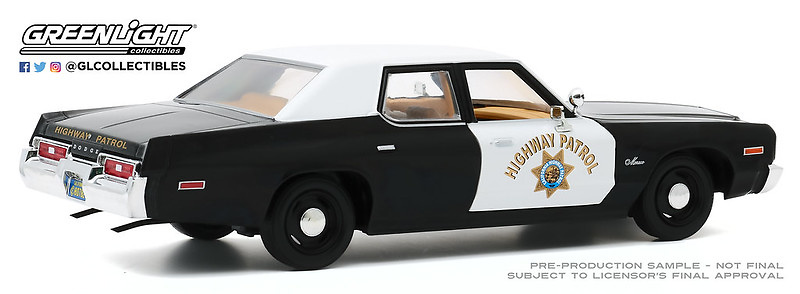Dodge Mónaco - Patrulla de California (1974) Greenlight 85511 1/24 