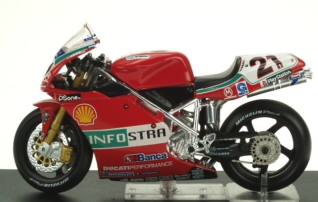 Ducati 996R nº 21 Troy Bayliss (2001) Altaya 702748 1/24 