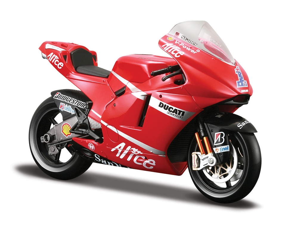 Ducati Desmosedici nº 1 Casey Stoner (2008) Maisto 31163 1/10 