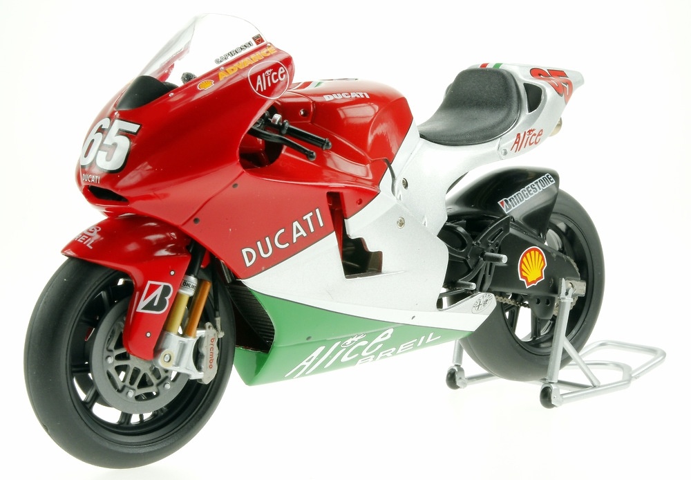 Ducati Desmosedici nº 65 Loris Capirossi (2006) Altaya MC02 1/12 