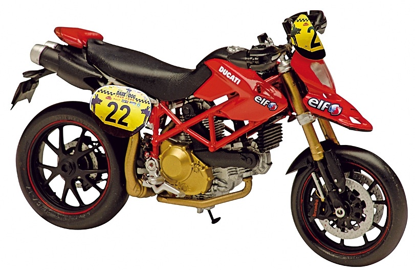 Ducati Hypermotard TDF nº 22 (2008) Solido 421530050 1/18 