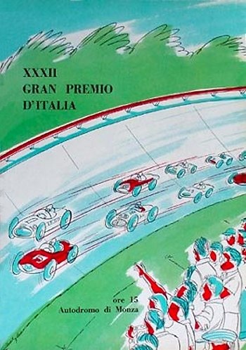 Poster del GP. F1 de Italia de 1961 