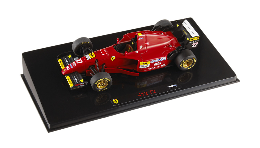 Ferrari 412 T2 nº 27 Jean Alesi (1995) Hot Wheels Elite P9946 1/43 