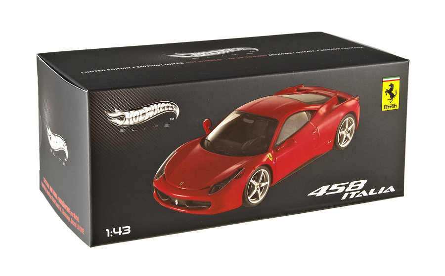 Ferrari 458 Italia (2010) Hot Wheels X5502 1/43 