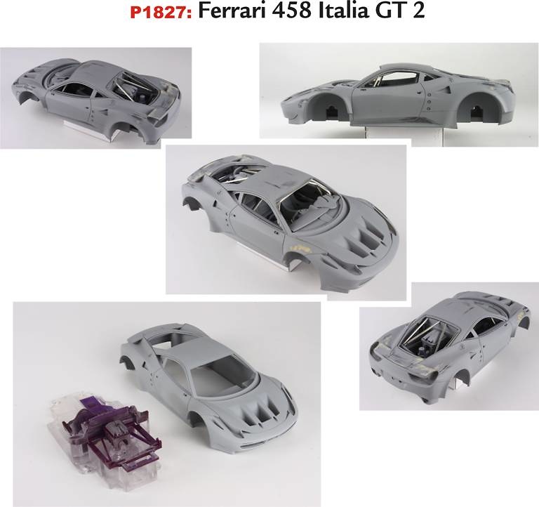 Ferrari 458 Italia GT2 (2011) BBR P1827 1/18 
