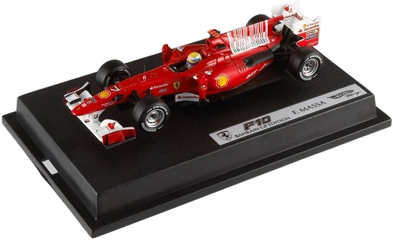 Miniatura monoplazo formula uno Ferrari F10 
