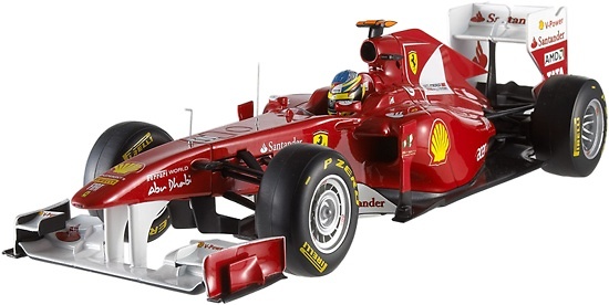 Ferrari F150 nº 5 Fernando Alonso (2011) Hot Wheels W1073 1/18 