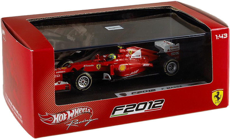Ferrari F2012 nº 6 Felipe Massa (2012) Hot Wheels X5523 1/43 